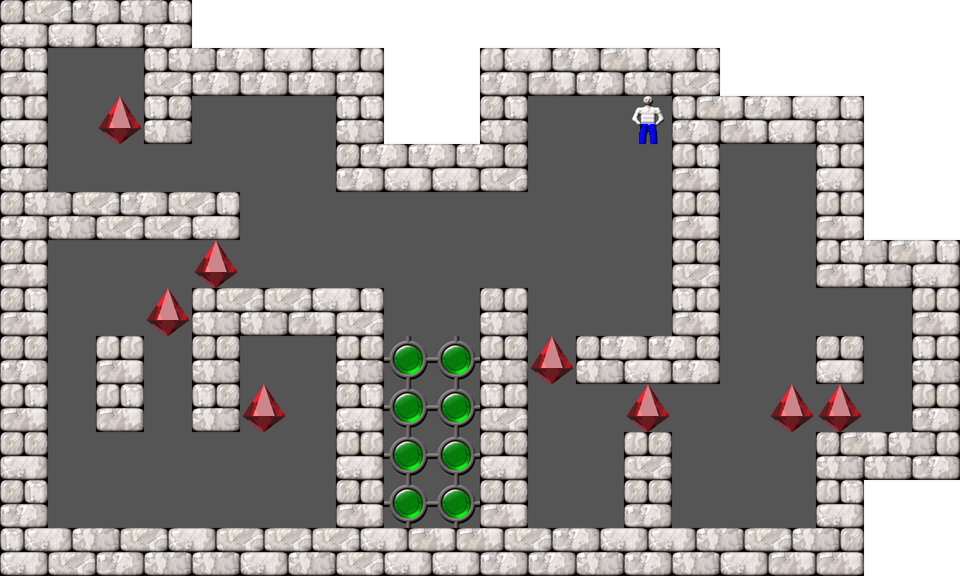 Sokoban Mass Remodel level 1682